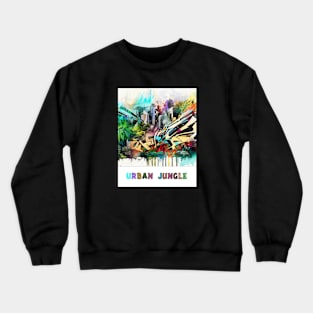 Urban Jungle Vibe Crewneck Sweatshirt